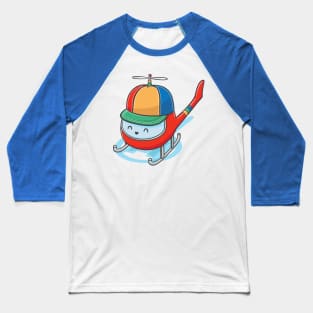 Happy Copter Baseball T-Shirt